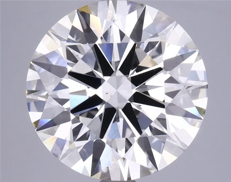 5.66ct I VS2 Rare Carat Ideal Cut Round Lab Grown Diamond