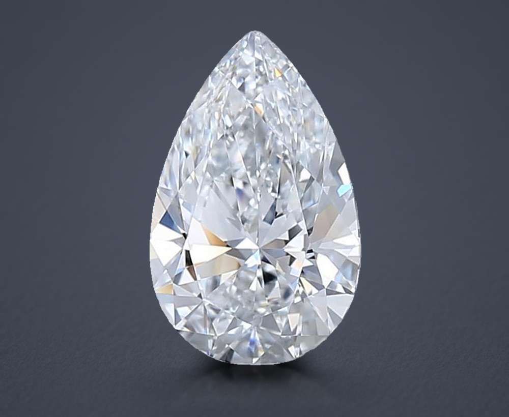 1.71 Carat Pear Lab Diamond