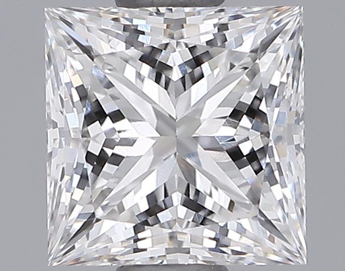 0.87ct F VS1 Rare Carat Ideal Cut Princess Lab Grown Diamond