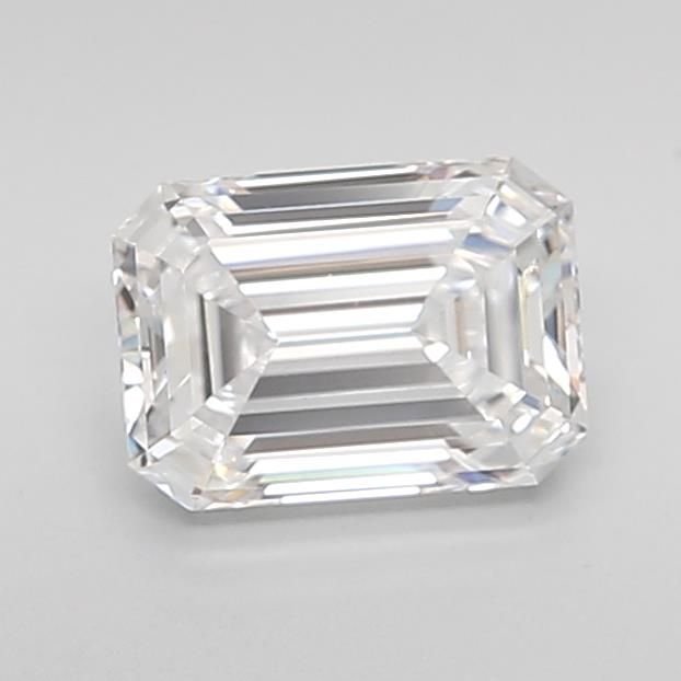 1.32ct D VVS1 Rare Carat Ideal Cut Emerald Lab Grown Diamond