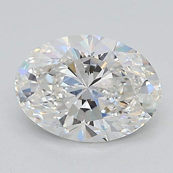 1.09ct E VS2 Rare Carat Ideal Cut Oval Lab Grown Diamond