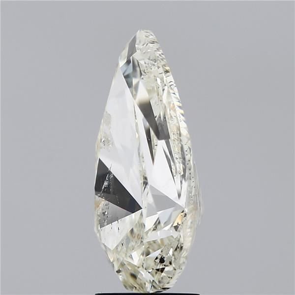 5.01ct K SI2 Rare Carat Ideal Cut Pear Diamond