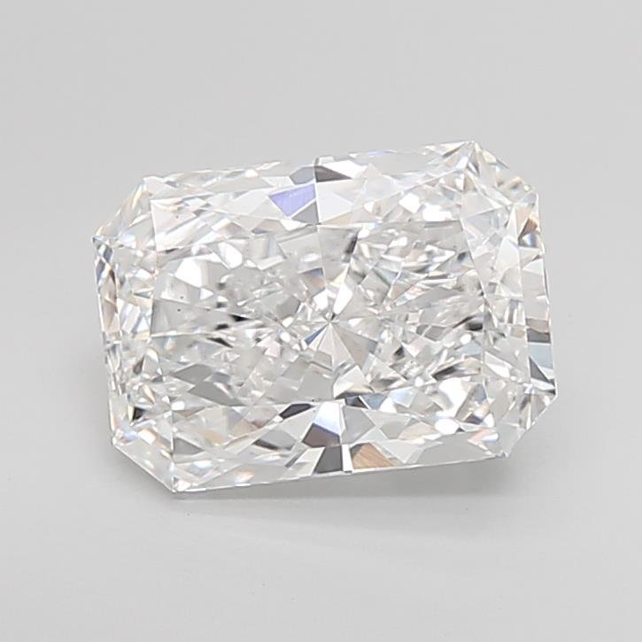 3.52ct D VS1 Very Good Cut Radiant Lab Grown Diamond