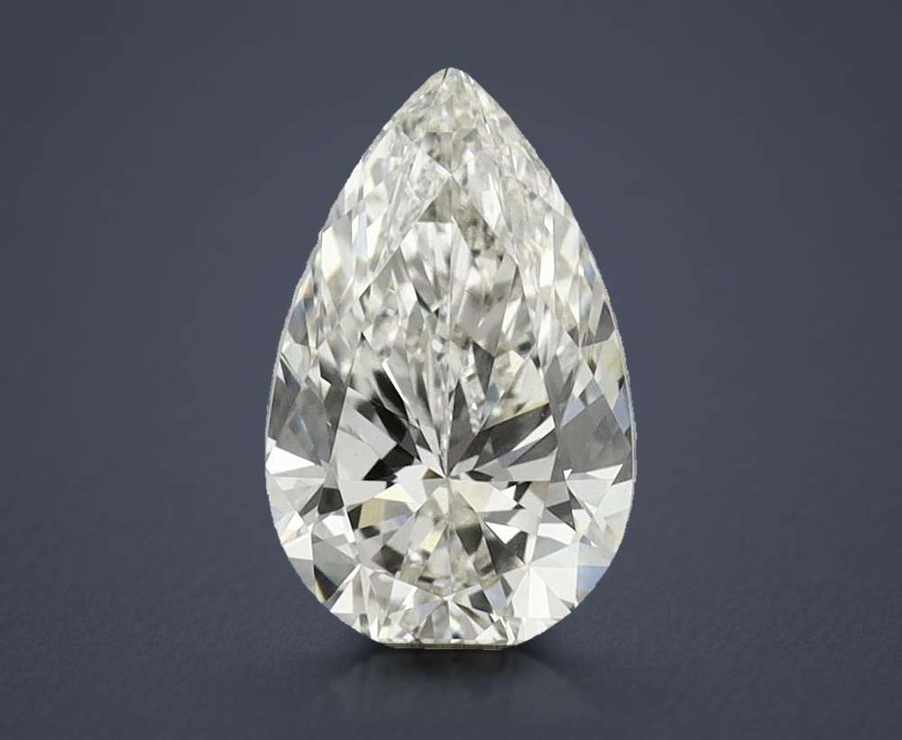 1.00 Carat Pear Lab Diamond
