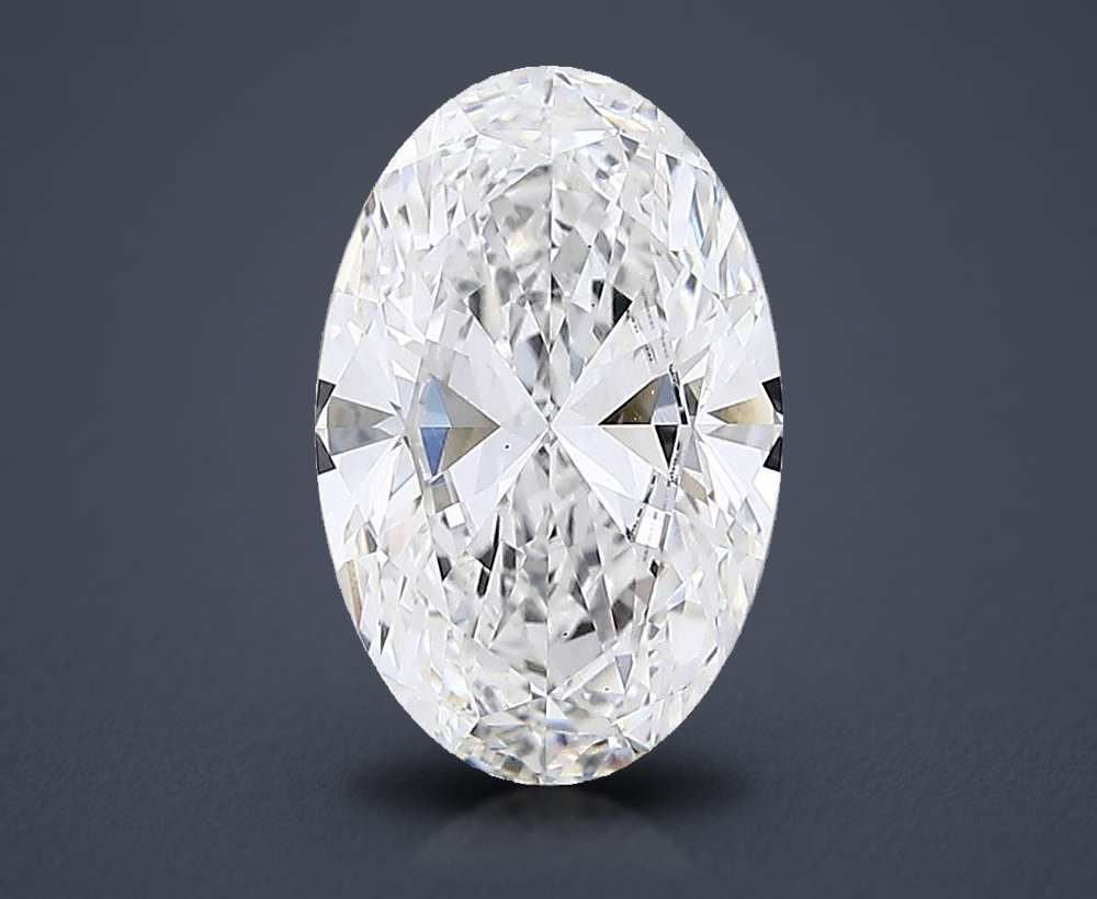 5.64 Carat Oval Lab Diamond