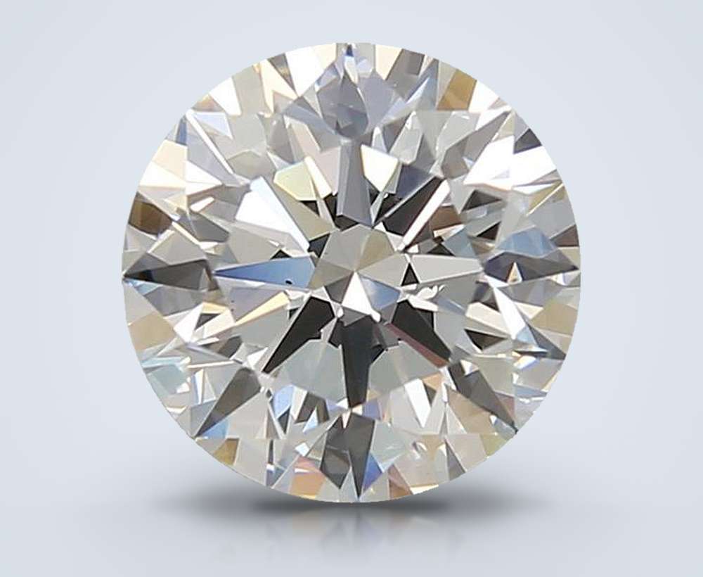 3.07 Carat Round Lab Diamond