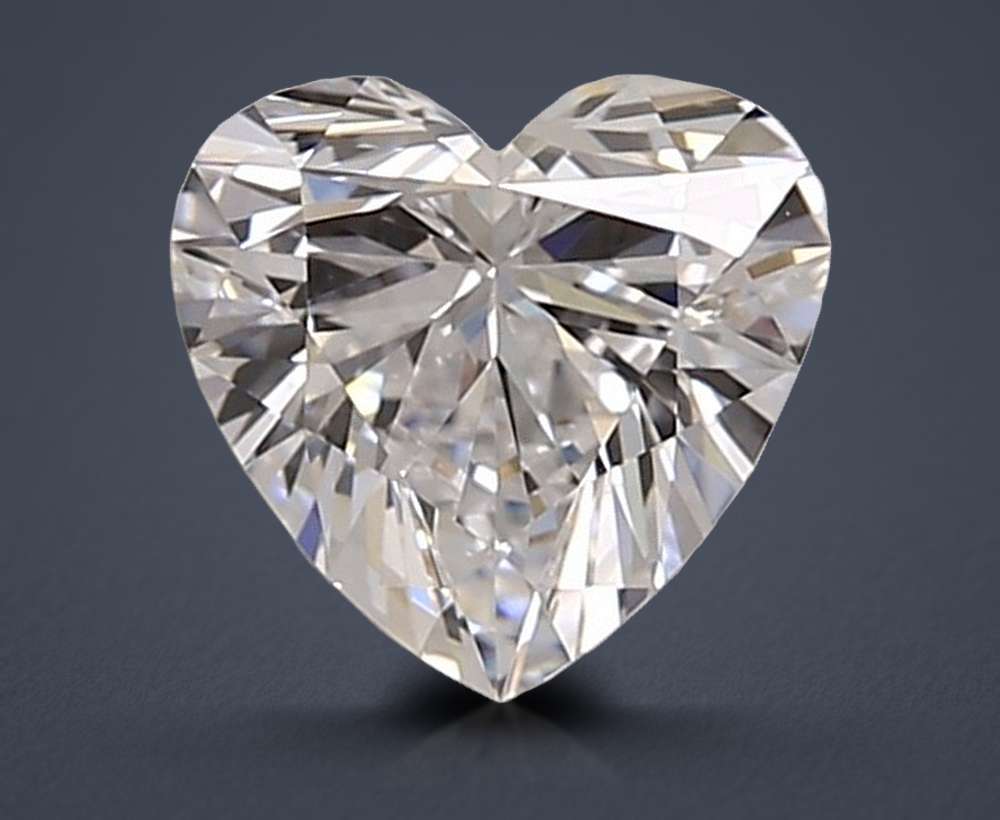 0.92 Carat Heart Lab Diamond