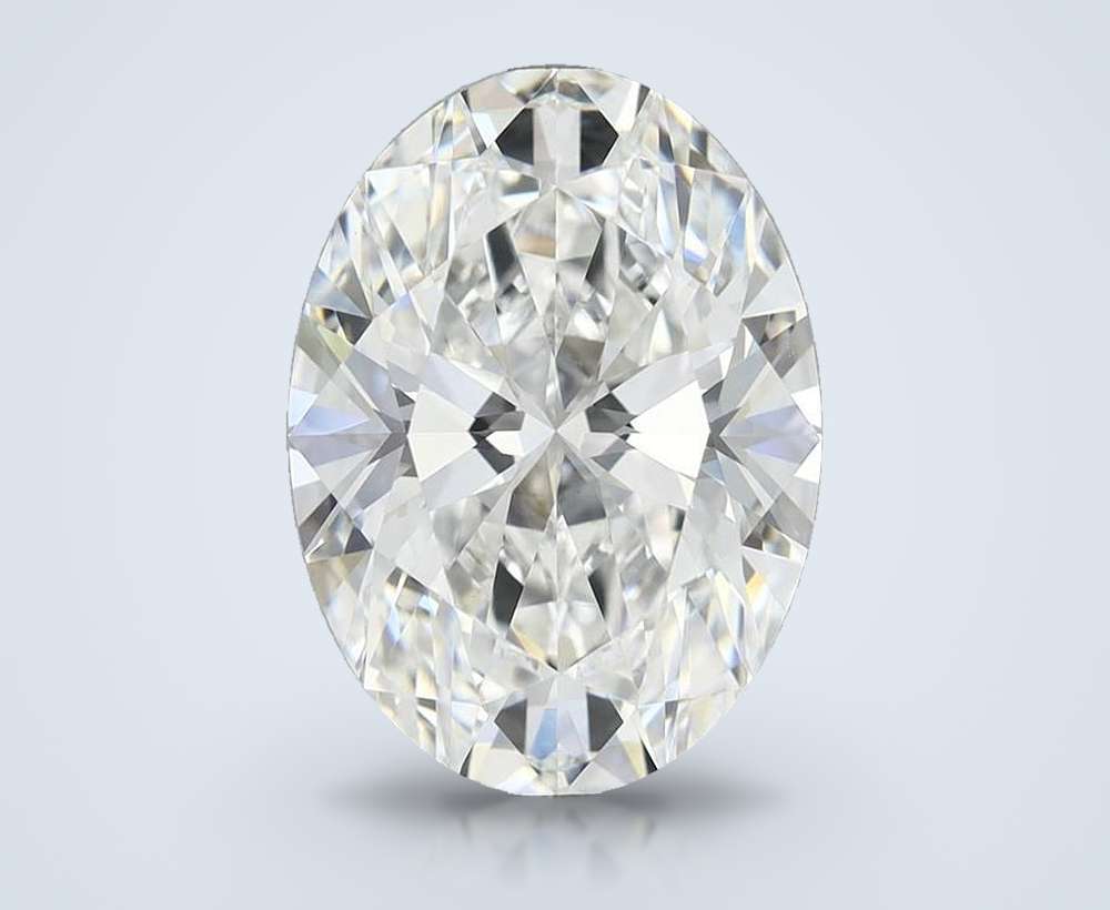 5.67 Carat Oval Lab Diamond