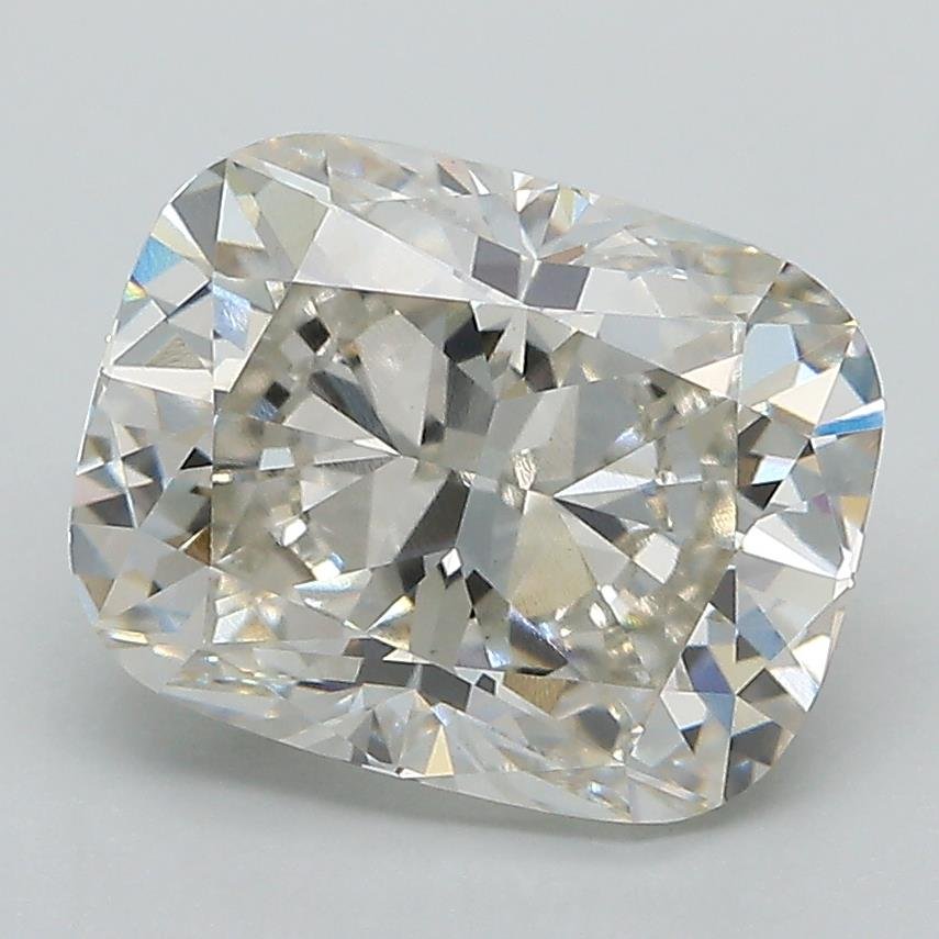 3.39ct H VS1 Very Good Cut Cushion Lab Grown Diamond