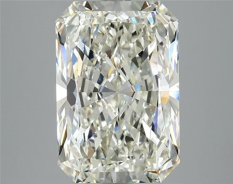 4.76ct J SI1 Rare Carat Ideal Cut Radiant Lab Grown Diamond