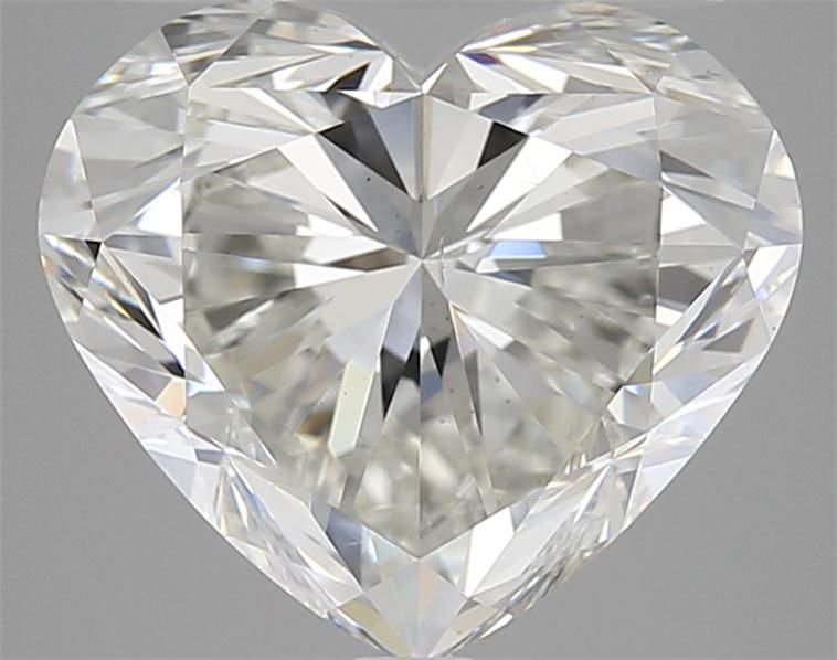 5.01ct G VS2 Rare Carat Ideal Cut Heart Diamond