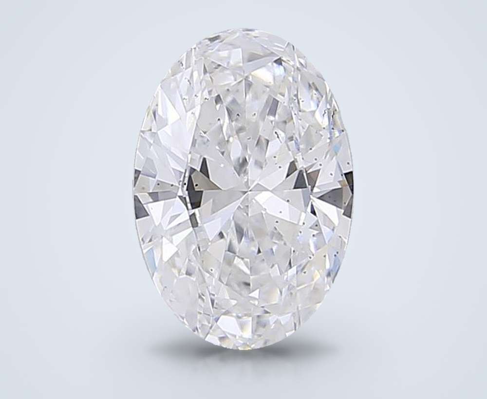 0.70 Carat Oval Lab Diamond