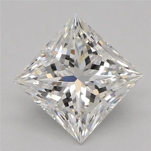 1.05ct F VVS2 Rare Carat Ideal Cut Princess Lab Grown Diamond