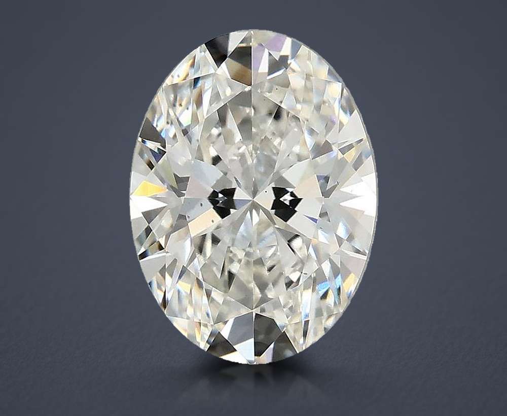2.53 Carat Oval Lab Diamond