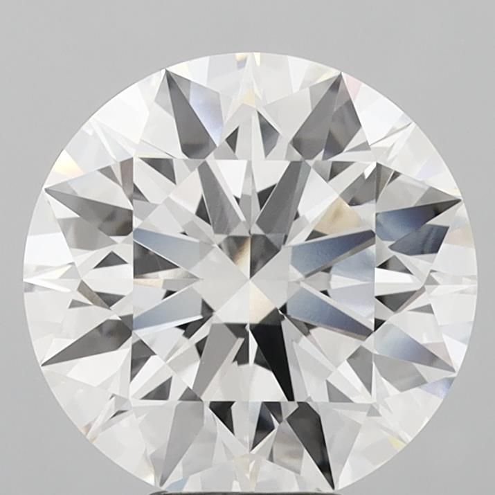 7.02ct E VVS1 Rare Carat Ideal Cut Round Lab Grown Diamond