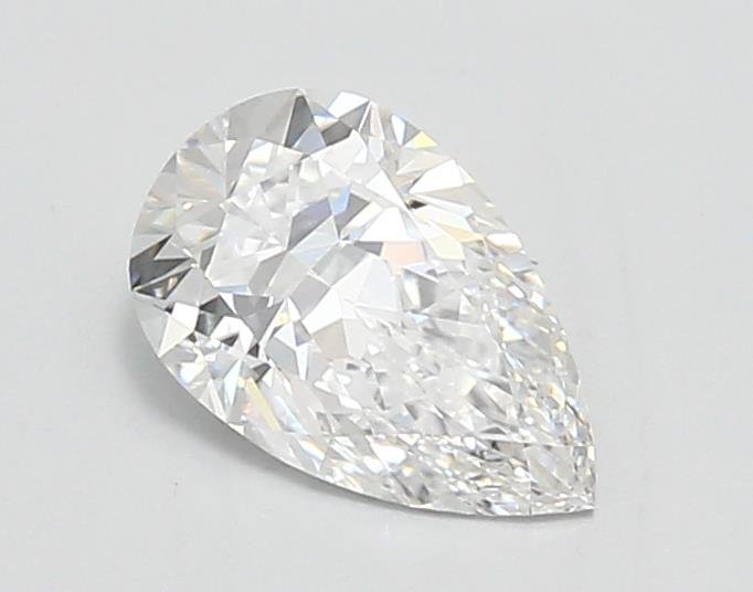 1.39ct D VVS2 Rare Carat Ideal Cut Pear Lab Grown Diamond