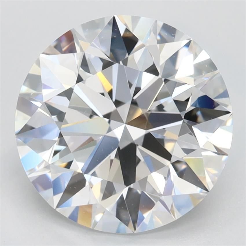 3.17ct D IF Rare Carat Ideal Cut Round Lab Grown Diamond