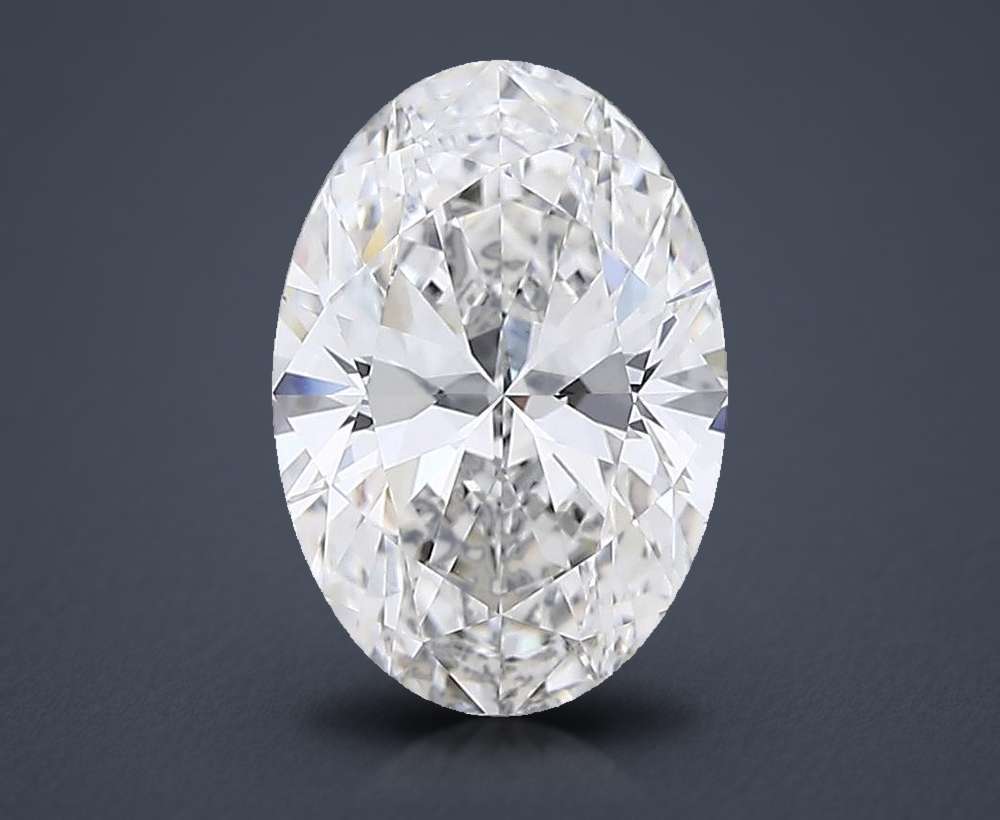 2.67 Carat Oval Lab Diamond