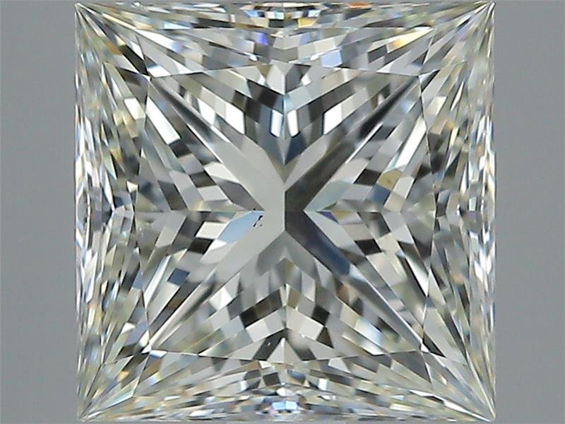 2.02ct J VS2 Rare Carat Ideal Cut Princess Diamond