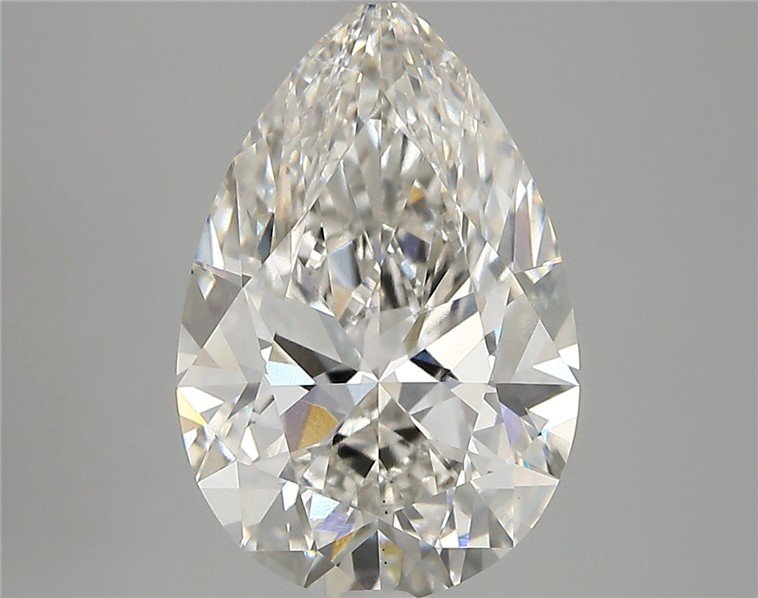 4.39 Carat Pear Lab Diamond