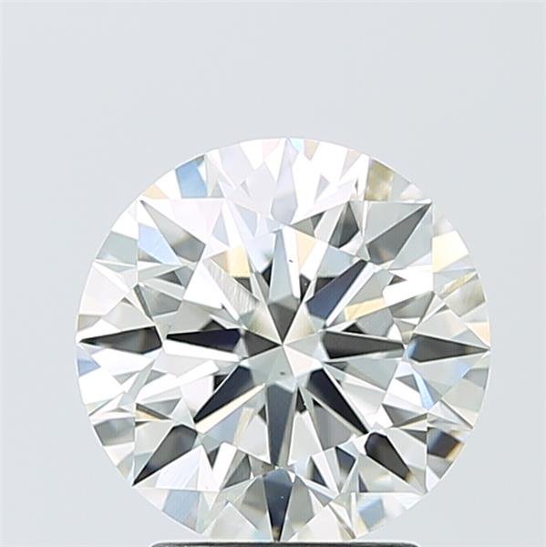 2.77 Carat Round Lab Diamond