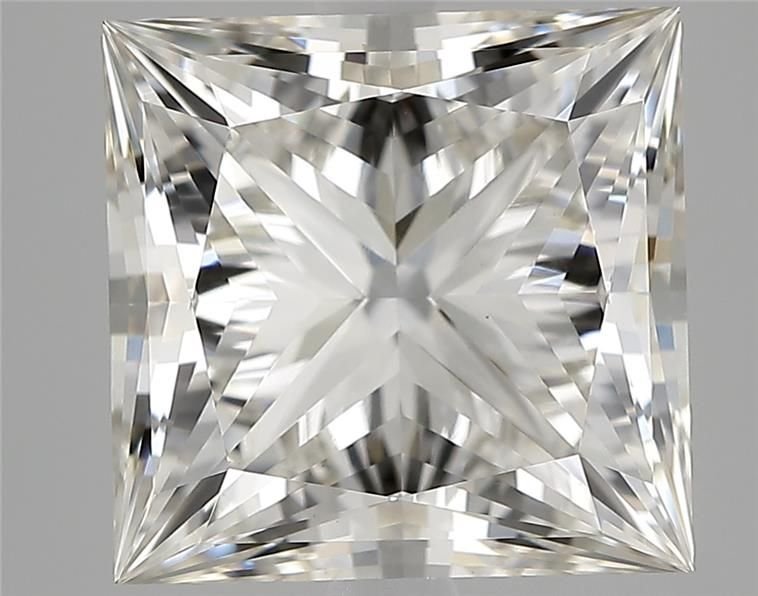 4.16ct H VS1 Rare Carat Ideal Cut Princess Lab Grown Diamond