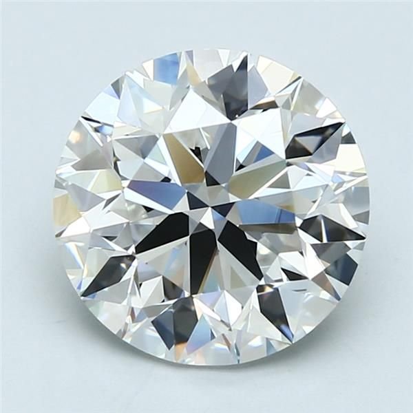 3.50ct E VVS1 Excellent Cut Round Diamond