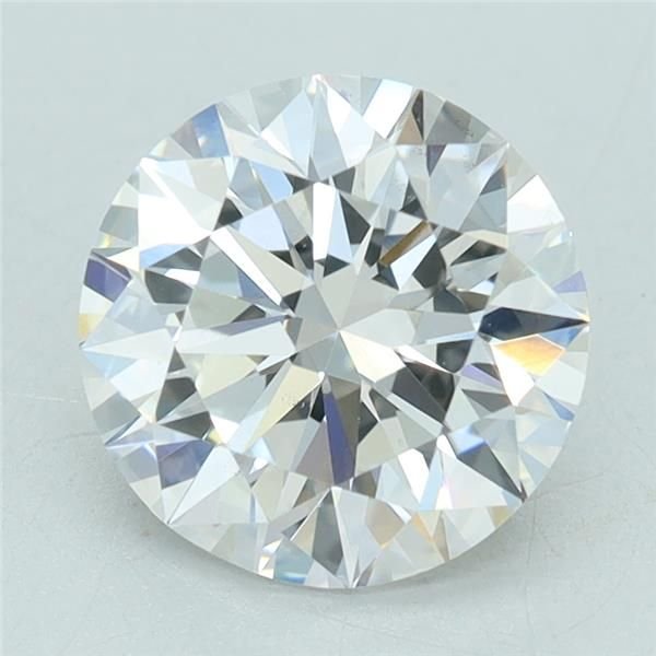 1.62ct D VS2 Rare Carat Ideal Cut Round Lab Grown Diamond
