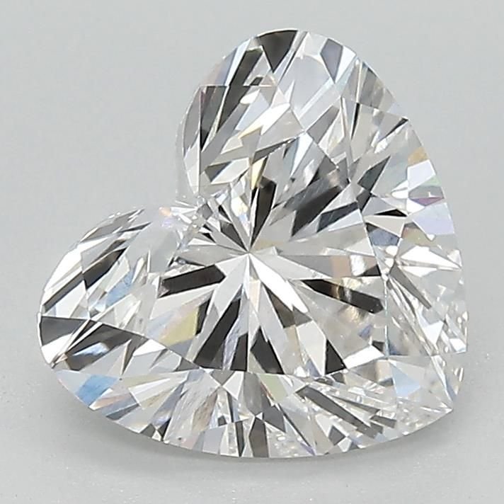 2.07ct F VVS2 Rare Carat Ideal Cut Heart Lab Grown Diamond