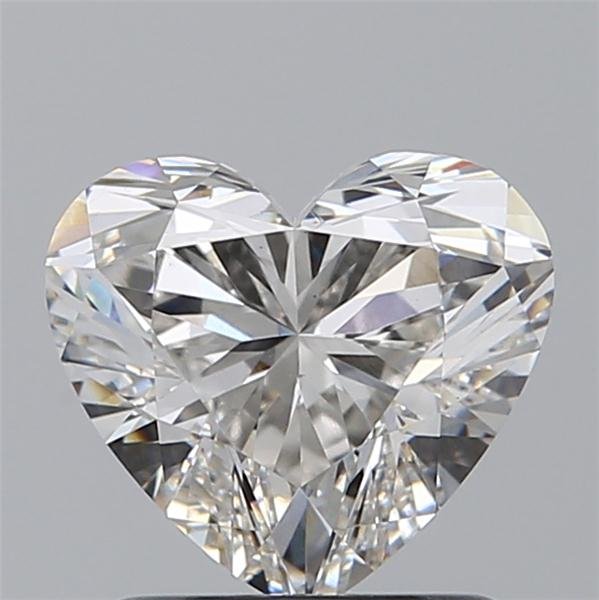 1.22ct F VS1 Rare Carat Ideal Cut Heart Lab Grown Diamond