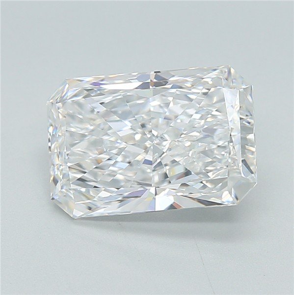 2.99ct E VVS2 Rare Carat Ideal Cut Radiant Lab Grown Diamond