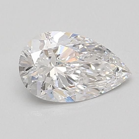 0.85ct D SI1 Rare Carat Ideal Cut Pear Lab Grown Diamond