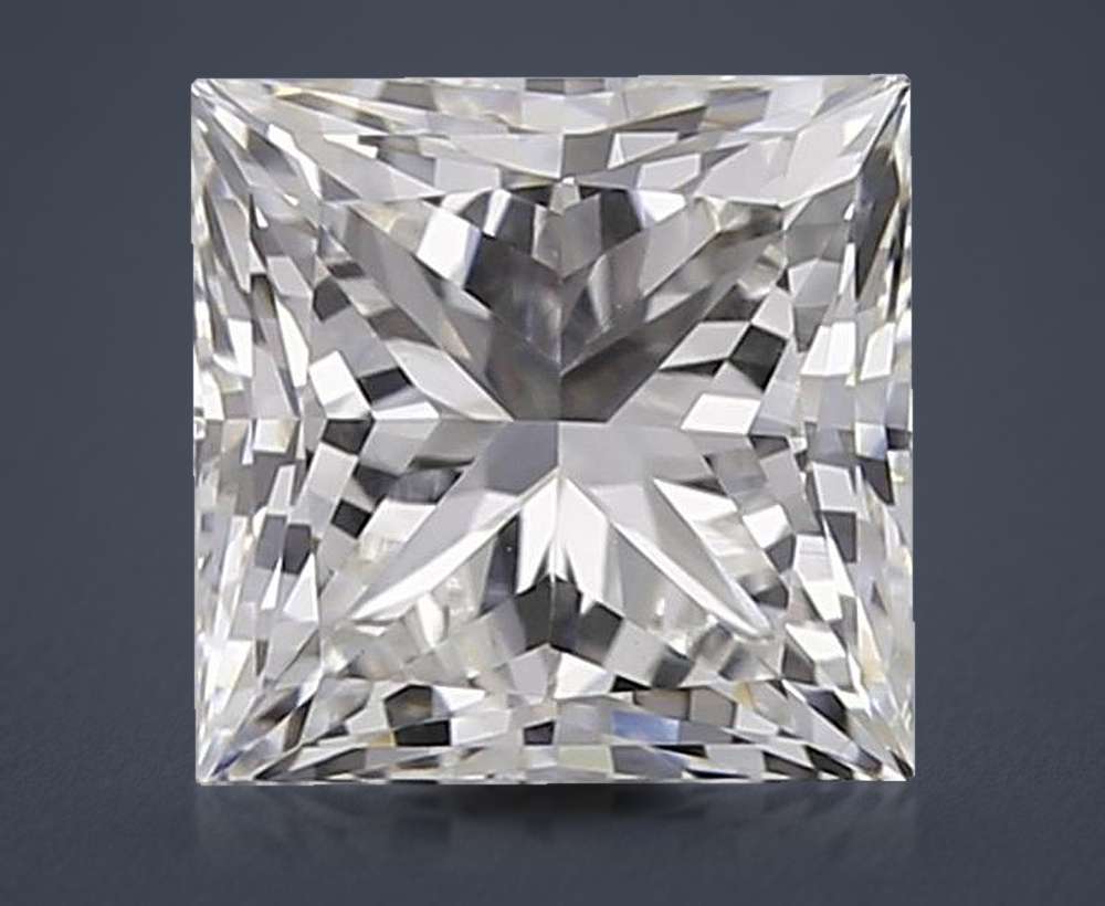 0.71 Carat Princess Lab Diamond