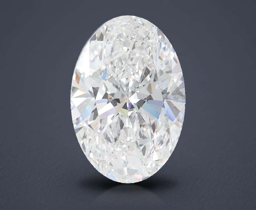 4.40 Carat Oval Lab Diamond