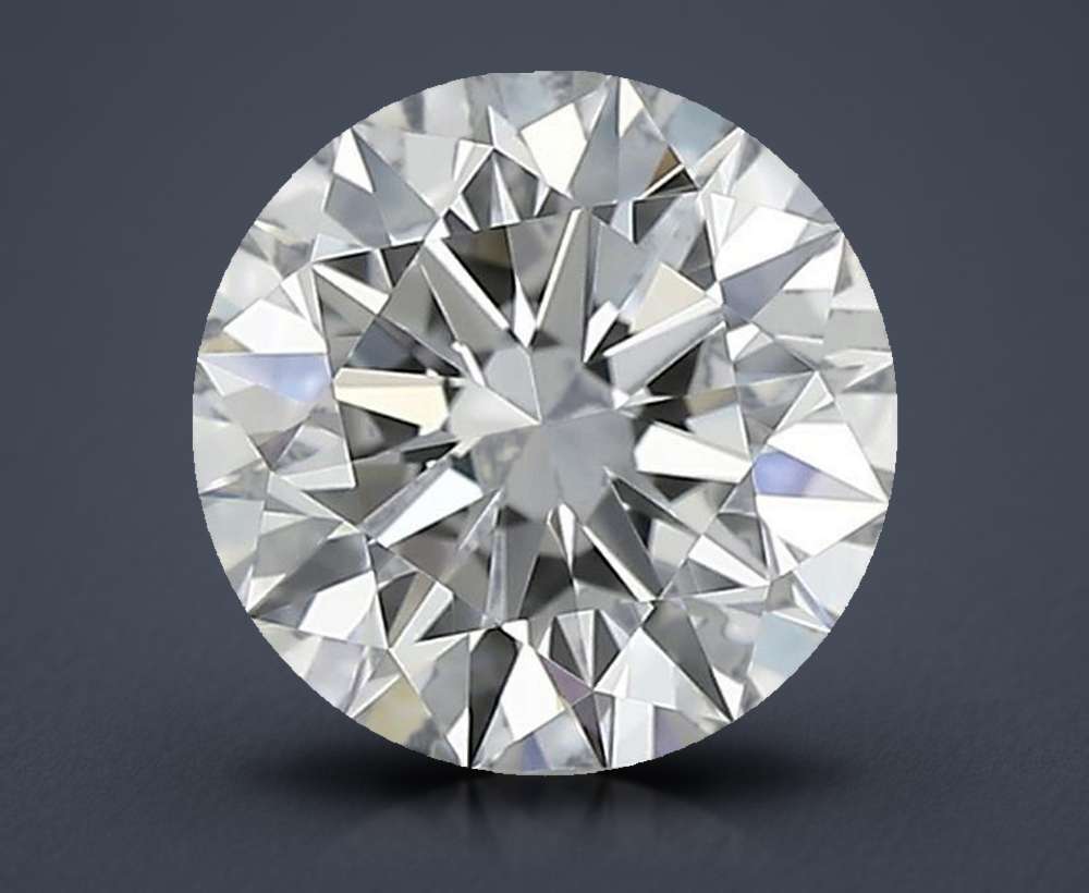 0.60 Carat Round Natural Diamond
