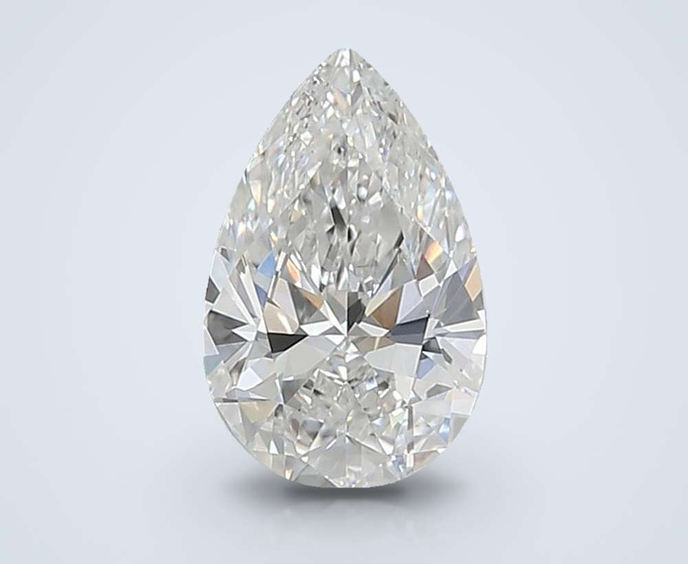 1.00 Carat Pear Lab Diamond
