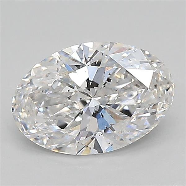 0.79ct E SI1 Rare Carat Ideal Cut Oval Lab Grown Diamond