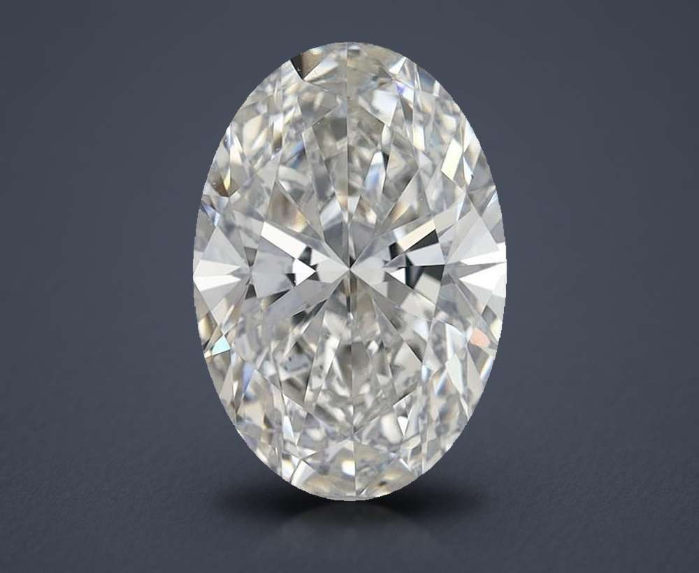 1.41 Carat Oval Lab Diamond