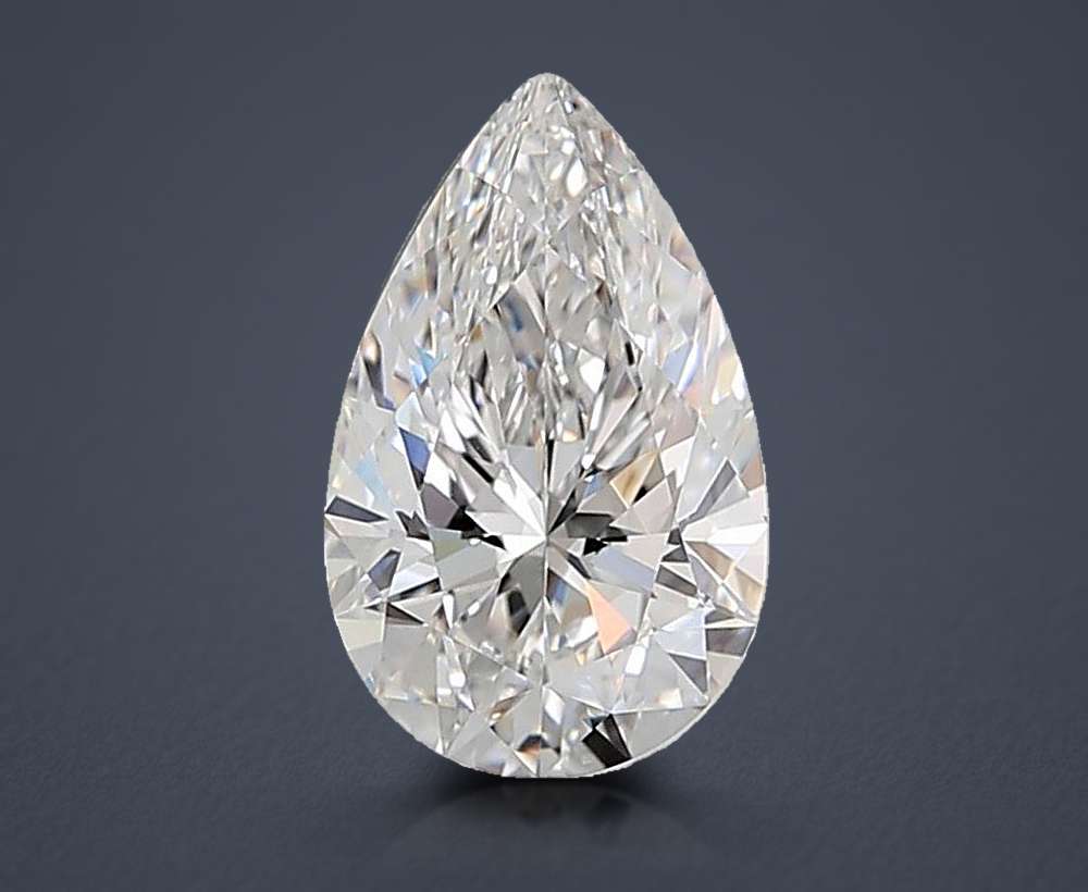 2.90 Carat Pear Lab Diamond