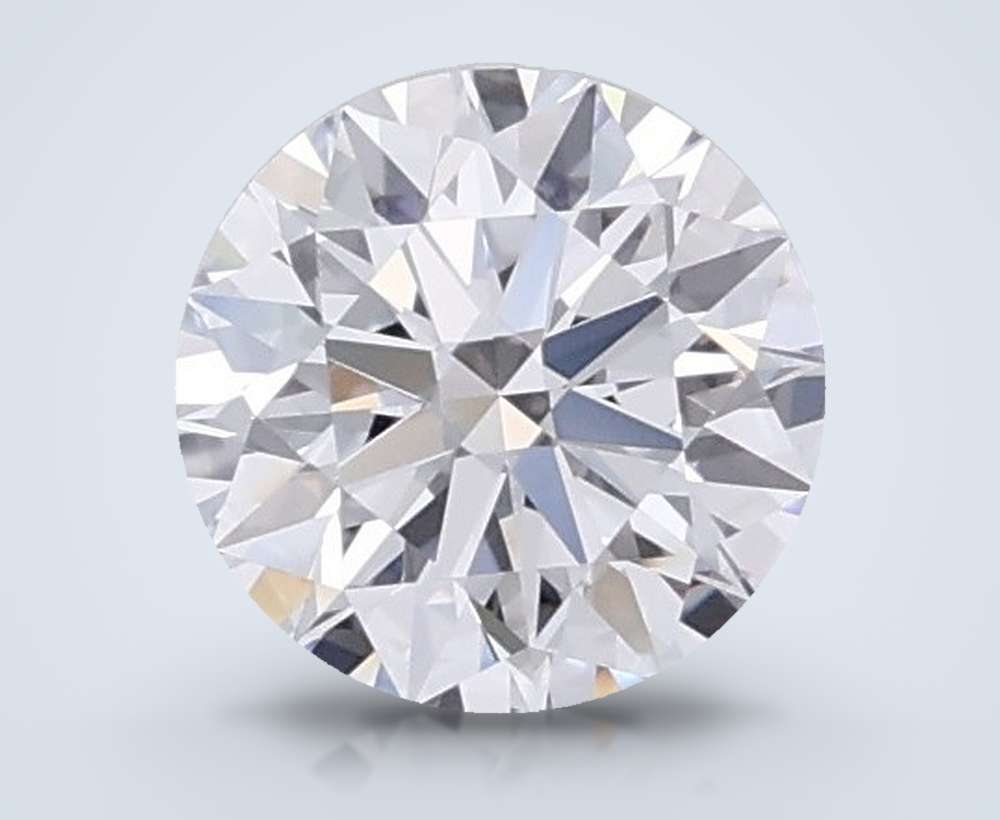 0.74 Carat Round Lab Diamond