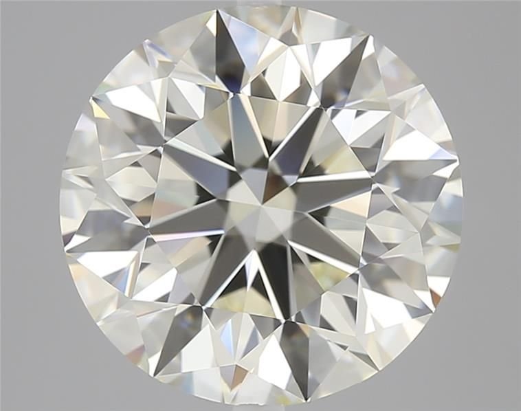 5.02ct J VVS1 Excellent Cut Round Diamond