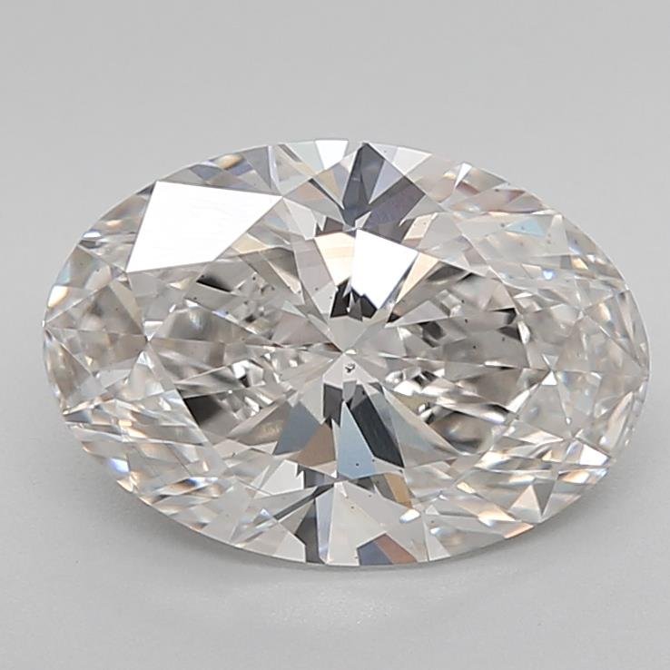 2.71ct I VS2 Rare Carat Ideal Cut Oval Lab Grown Diamond