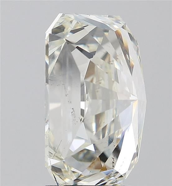 5.01ct K SI2 Rare Carat Ideal Cut Radiant Diamond