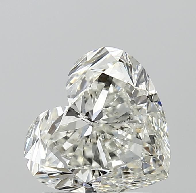 1.70ct J SI2 Good Cut Heart Diamond