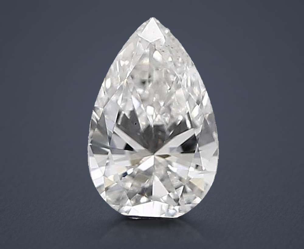 0.50 Carat Pear Lab Diamond