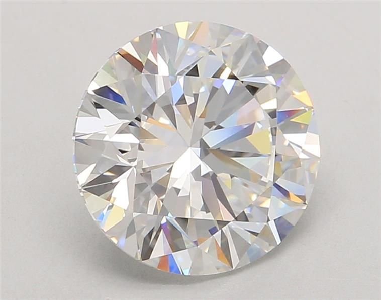 4.00ct F VVS2 Rare Carat Ideal Cut Round Lab Grown Diamond