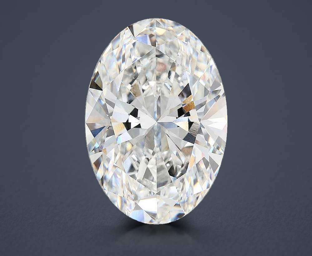 8.92 Carat Oval Lab Diamond
