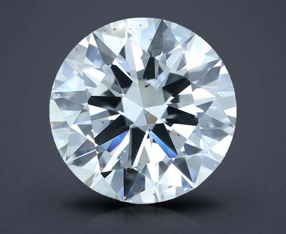 2.50 Carat Round Natural Diamond