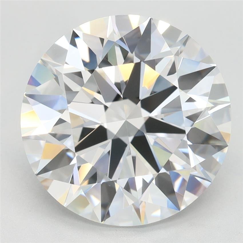 5.10ct D IF Rare Carat Ideal Cut Round Lab Grown Diamond