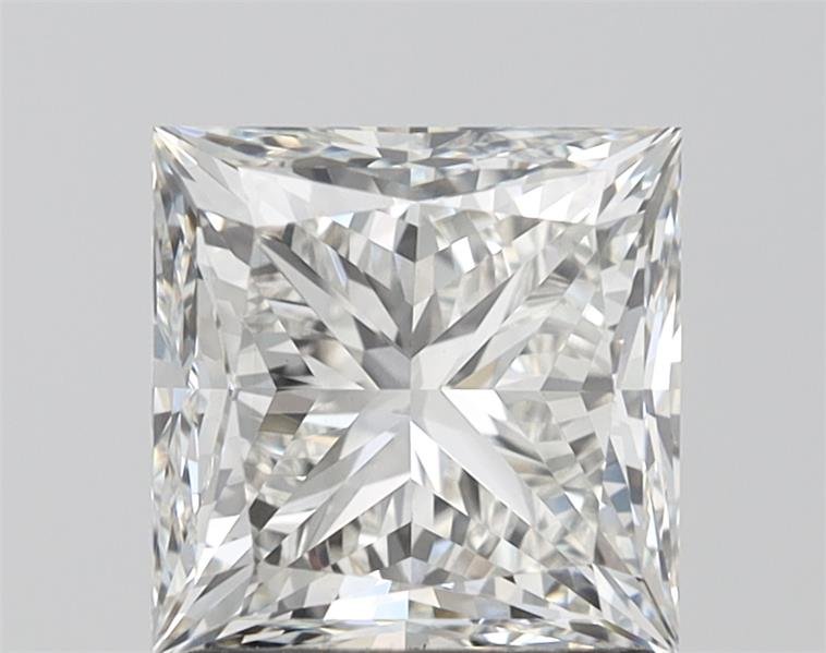 2.78ct H VS2 Rare Carat Ideal Cut Princess Lab Grown Diamond